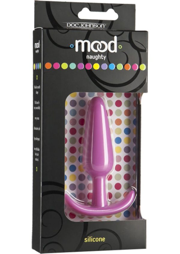 Mood Naughty 1 Silicone Anal Plug - Medium - Pink