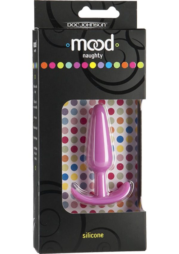 Mood Naughty 1 Silicone Anal Plug - Small - Pink