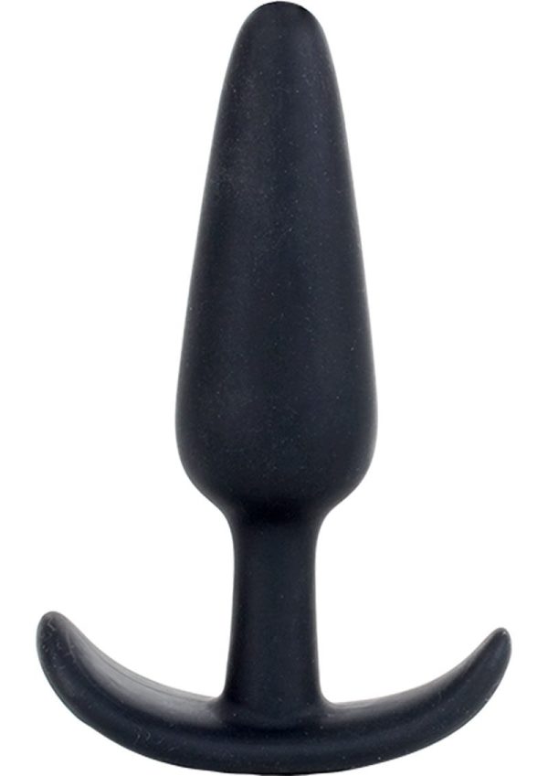 Mood Naughty 1 Silicone Anal Plug - Large - Black