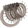 Dr. Joel Kaplan Support Master Triple Ticklers Cock Ring - Smoke