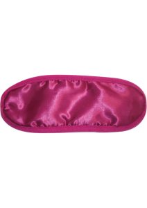 Sex and Mischief Satin Blindfold - Hot Pink