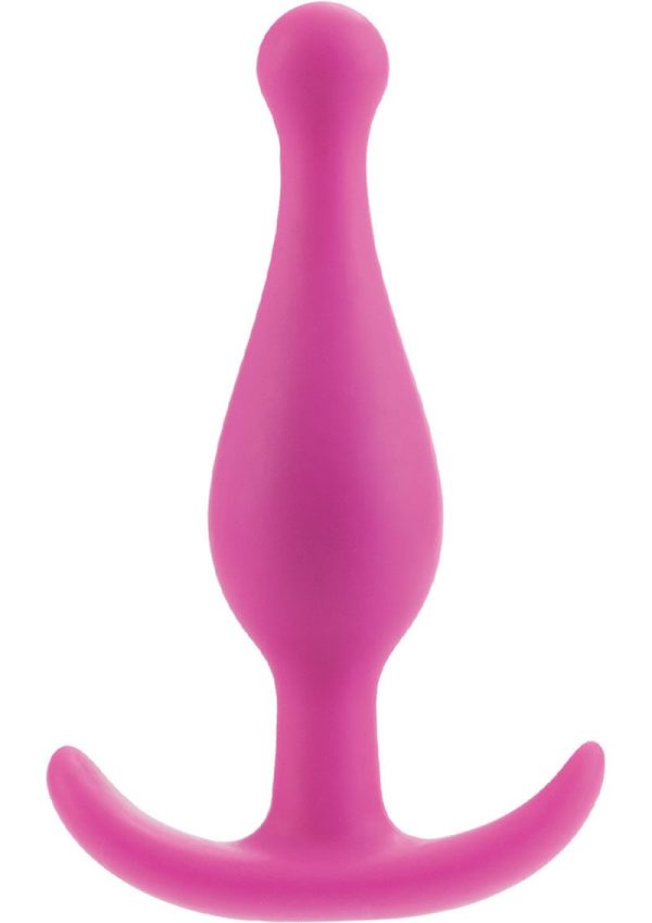 Booty Call Booty Rocker Silicone Butt Plug - Pink