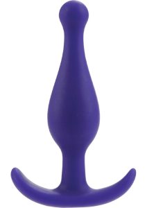 Booty Call Booty Rocker Silicone Butt Plug - Purple