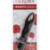 Booty Call Booty Rocket Silicone Vibrating Butt Plug - Black