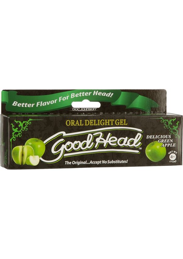 GoodHead Oral Delight Gel Flavored Green Apple 4oz