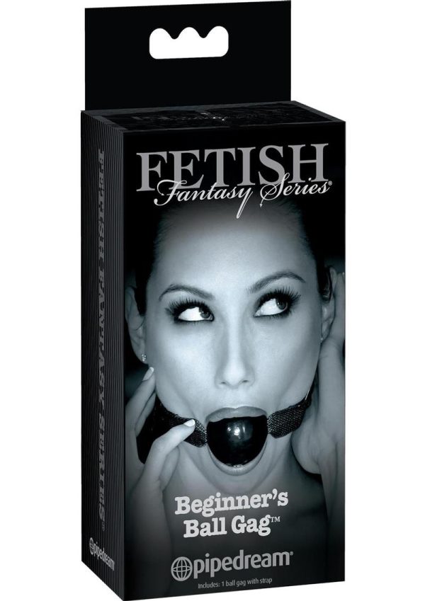 Fetish Fantasy Series Limited Edition Beginner`s Ball Gag Black