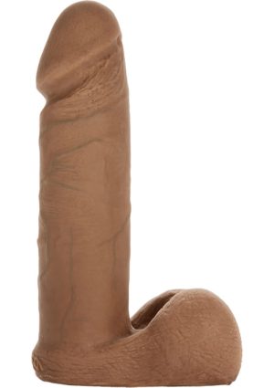 Vac-U-Lock Ultraskyn Dildo 6in - Caramel