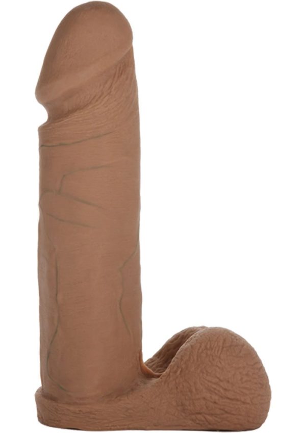 Vac-U-Lock Ultraskyn Dildo 8in - Chocolate