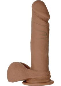 The Realistic Cock Ultraskyn Dildo 6in - Caramel