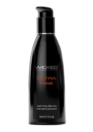 Wicked Ultra Heat Silicone Warming Lubricant 2oz