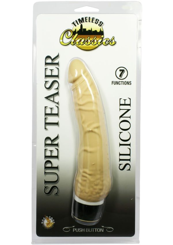 Timeless Classics Super Teaser Silicone Vibrator - Vanilla