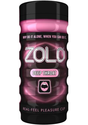 ZOLO Deep Throat Cup Masturbator - Pink