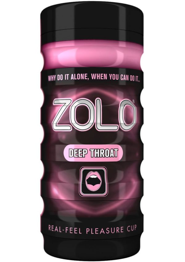 ZOLO Deep Throat Cup Masturbator - Pink