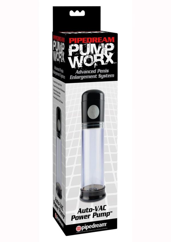 Pump Worx Auto-Vac Power Penis Pump - Clear