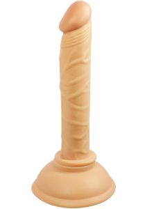 Real Skin All American Mini Whoppers Dildo 4in - Vanilla