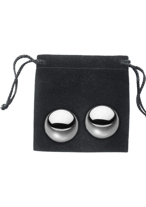 Sex and Mischief Steele Balls Stainless Steel Kegel Balls - Silver