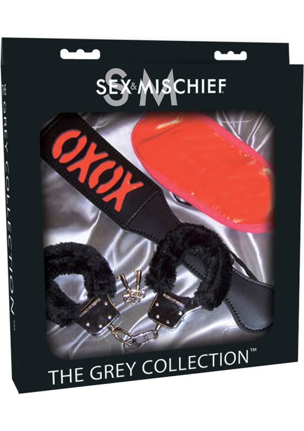 Sex and Mischief Collection Sweet Punishment Kit - Black/Red