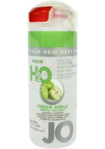 JO H2O Water Based Flavored Lubricant Green Apple 4oz