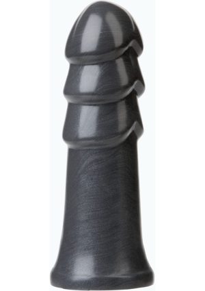 American Bombshell B-7 Warhead Dildo 7.1in - Gun Metal