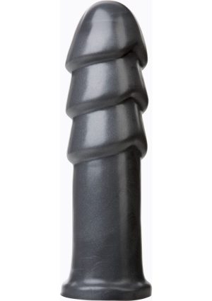 American Bombshell B-10 Warhead Dildo 10.1in - Gun Metal