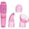 First Time Travel Teaser Wand Massager Kit - Pink