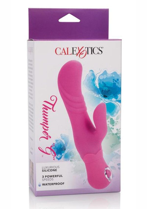 Thumper G Silicone Rabbit Vibrator - Pink