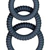 Ram Ultra Cocksweller Silicone Cock Rings - Black