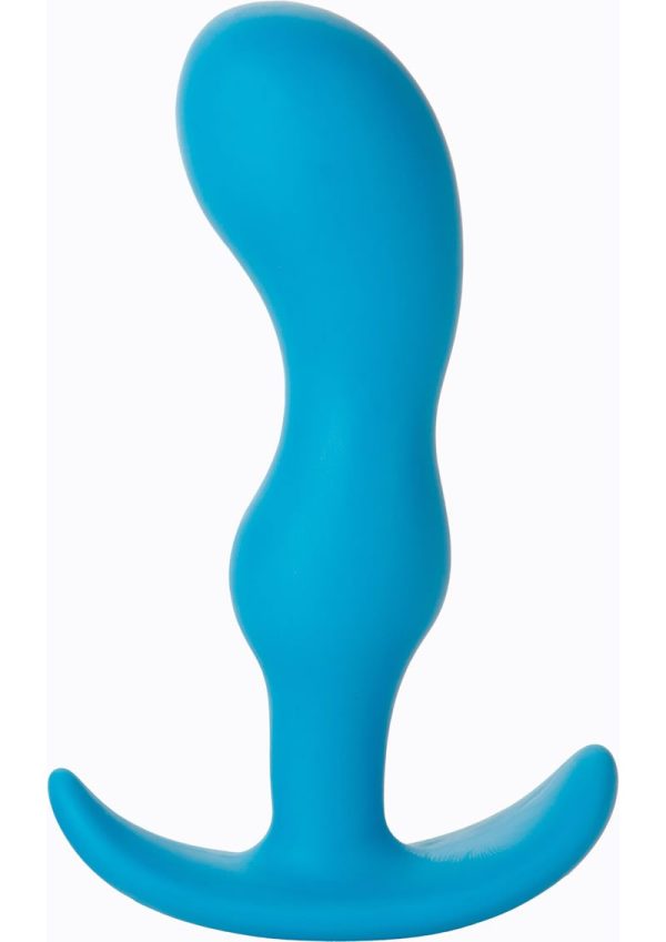 Mood Naughty 2 Silicone Anal Plug - Large -Blue