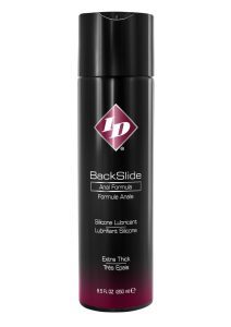 ID BackSlide Silicone Anal Lubricant 8.5oz