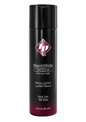 ID BackSlide Silicone Anal Lubricant 8.5oz