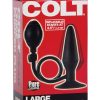 COLT Silicone Large Pumper Plug Butt Plug - Black