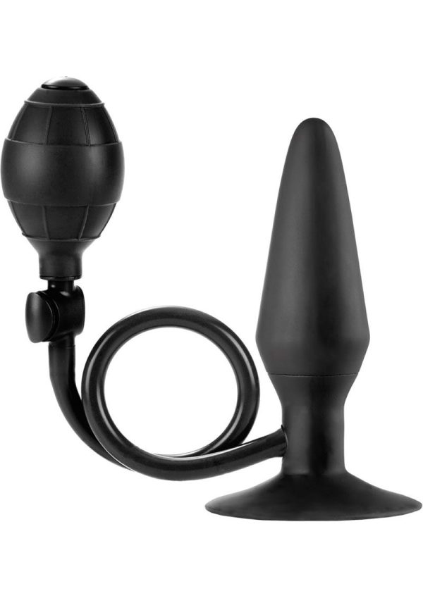 COLT Silicone Large Pumper Plug Butt Plug - Black