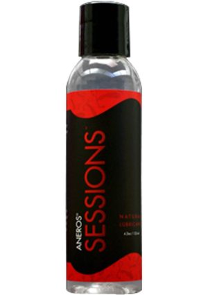 Sessions Natural Lubricant Water Based 4.2 Ounce Bottle