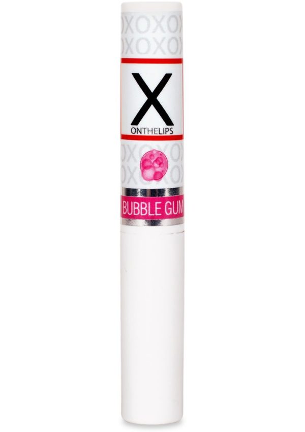 X On The Lips Buzzing Lip Balm with Pheromones Bubble Gum Flavor .75oz