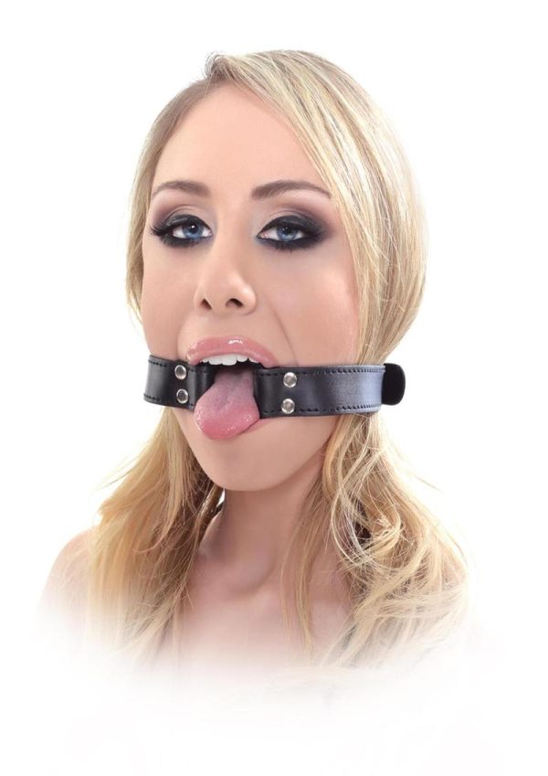 Fetish Fantasy Series Beginner`s Open Mouth Gag - Black