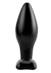 Anal Fantasy Collection Medium Silicone Plug Kit 4.25in - Black