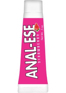 Anal-Ese Desensitizing Anal Gel .5oz - Strawberry Flavor