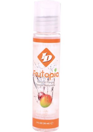 ID Frutopia Water Based Flavored Lubricant Mango Passion 1oz