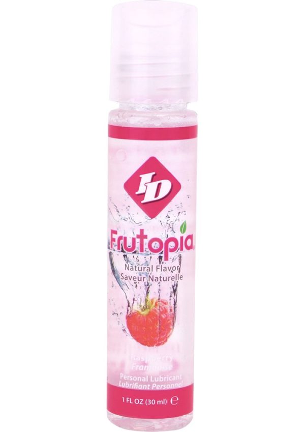 ID Frutopia Water Based Flavored Lubricant Raspberry 1oz