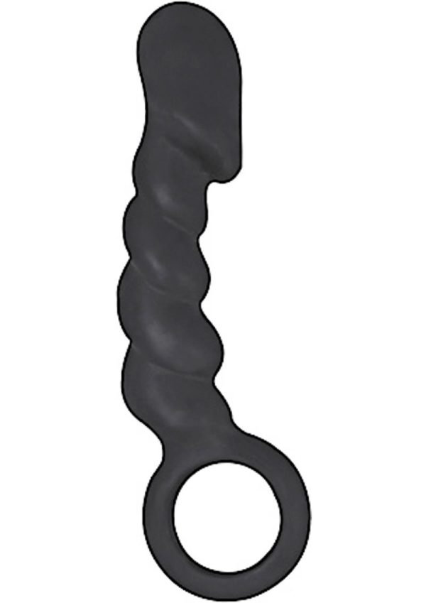 Ram Anal Trainer #2 Silicone Anal Probe - Black