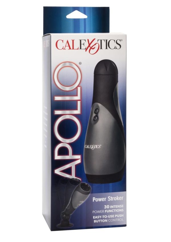 Apollo Power Stroker Masturbator 8.5in - Black