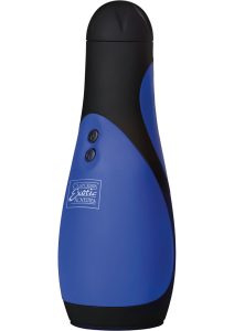 Apollo Power Stroker Masturbator 8.5in - Blue