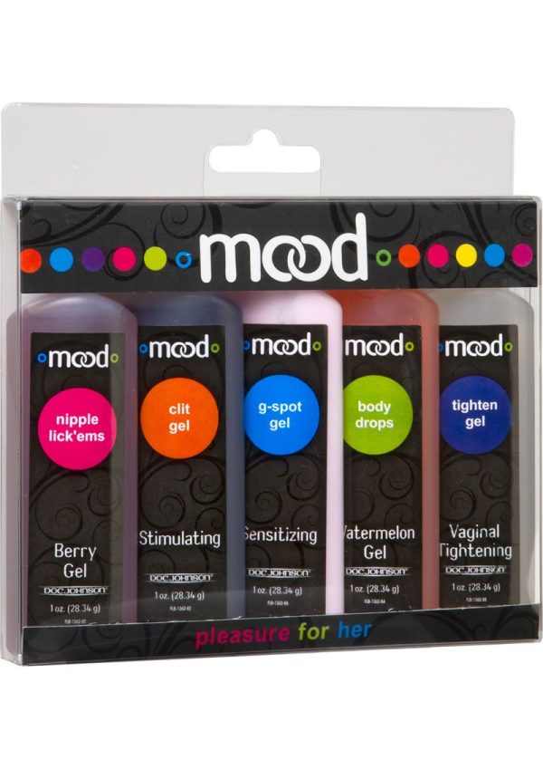 Mood Pleasure For Her Enhancement Gels 1oz (5 Per Kit)