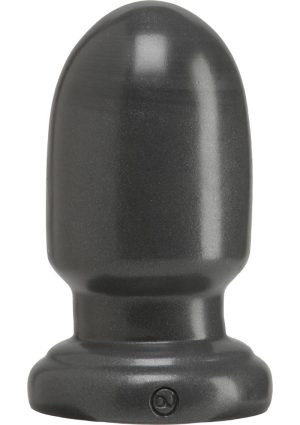 American Bombshell Shell Shock Anal Plug - Small - Gun Metal