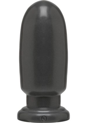 American Bombshell Shell Shock Anal Plug - Large - Gun Metal