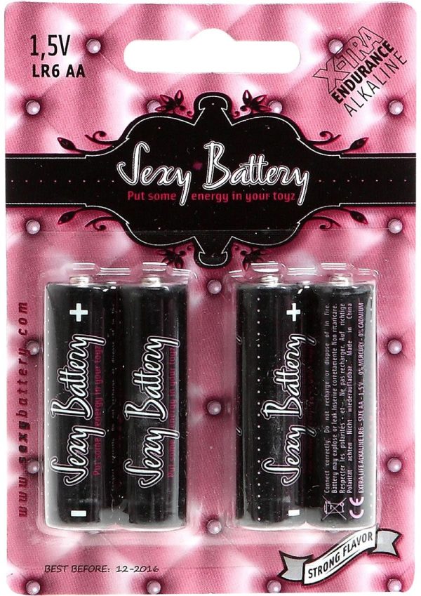 Sexy Battery Xtra Endurance Alkaline Batteries LR6 AA/ 1.5V (4 Pack)