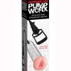 Pump Worx Beginner`s Pussy Pump Advanced Penis Enlargement System - Clear and Vanilla