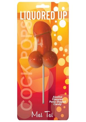 Liquored Up Cock Pops Lollipop Mai Tai