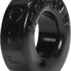 Oxballs Atomic Jock Sprocket Super Stretchy Cock Ring 2.8in- Black