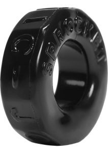 Oxballs Atomic Jock Sprocket Super Stretchy Cock Ring 2.8in- Black